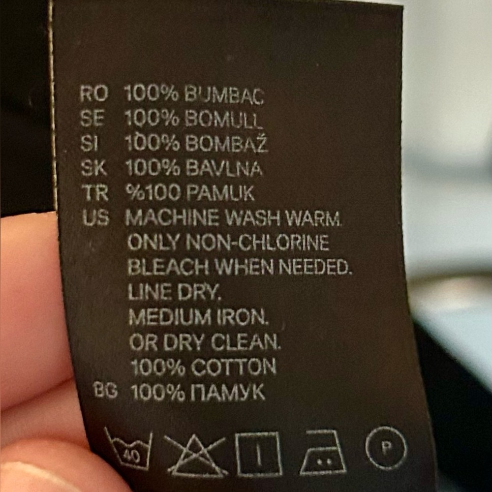 H&M Divided Black Blouse - Picture 6 of 7